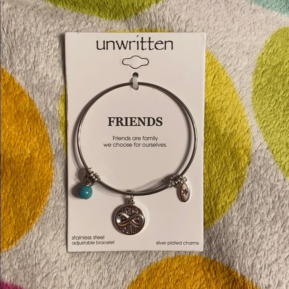 NWT Silver friendship bracelet